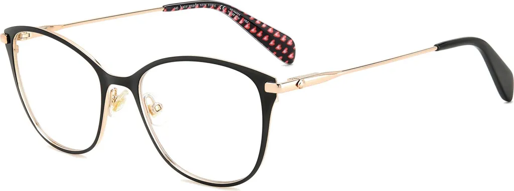 Kate Spade Addisyn 807 Occhiali da Vista Donna | Black 51mm Chic
