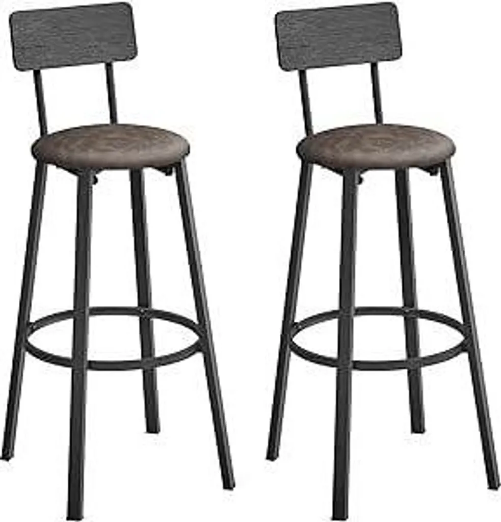 Tabouret de Bar Confortable Lot de 2 pour Finir avec le Mal de Dos au Bar
