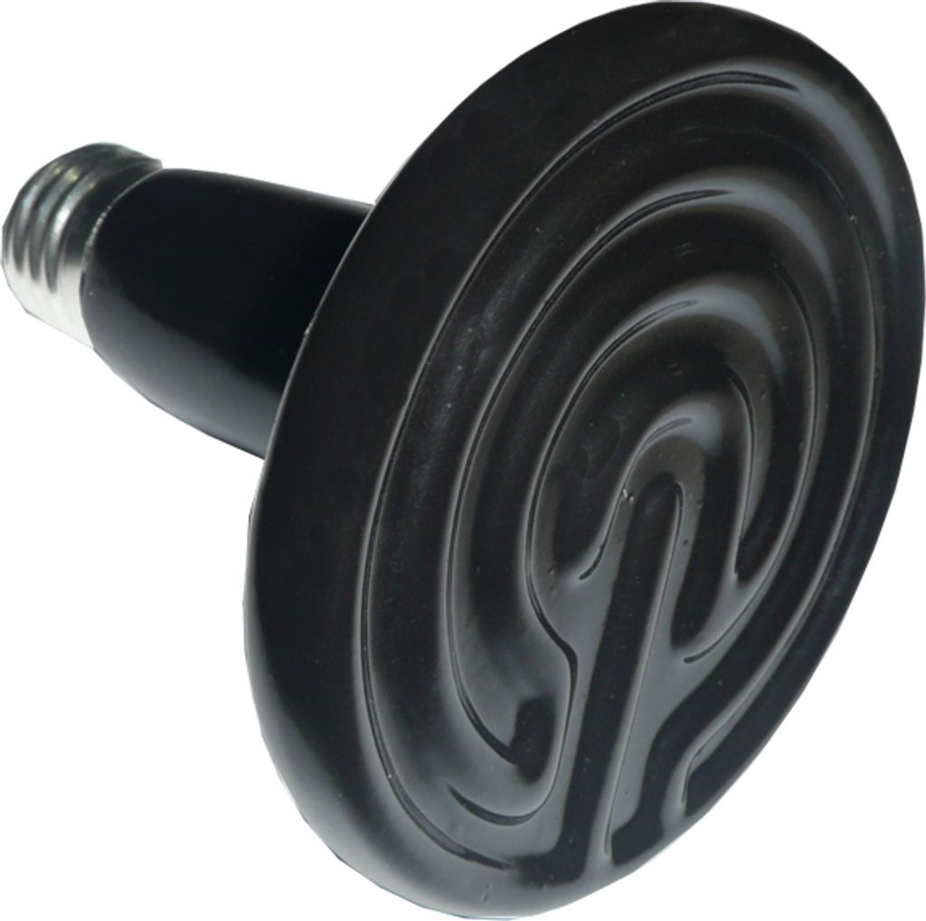 Mauk Infrarot Heiz- Birne E27 250 Watt schwarz