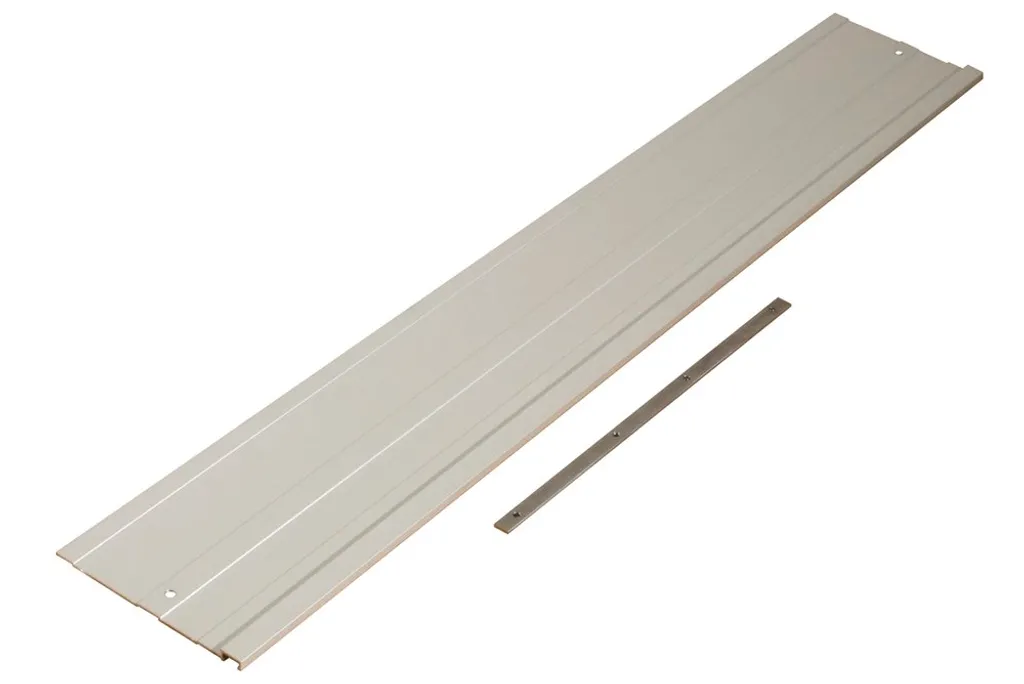 Kit de rallonge pour rail de guidage en aluminium avec guide de coupe