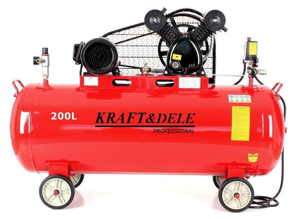 Kraft&Dele compresseur d'huile 200l 380V + séparateur Image du produit 