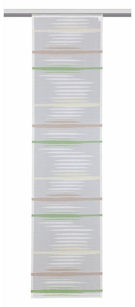 Flächenvorhang „Nike“: Größe (HxB): 245x60cm Farbe: Grün