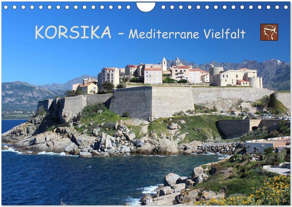 Korsika - Mediterrane Vielfalt (Wandkalender 2026 DIN A4 quer), CALVENDO Monatskalender
