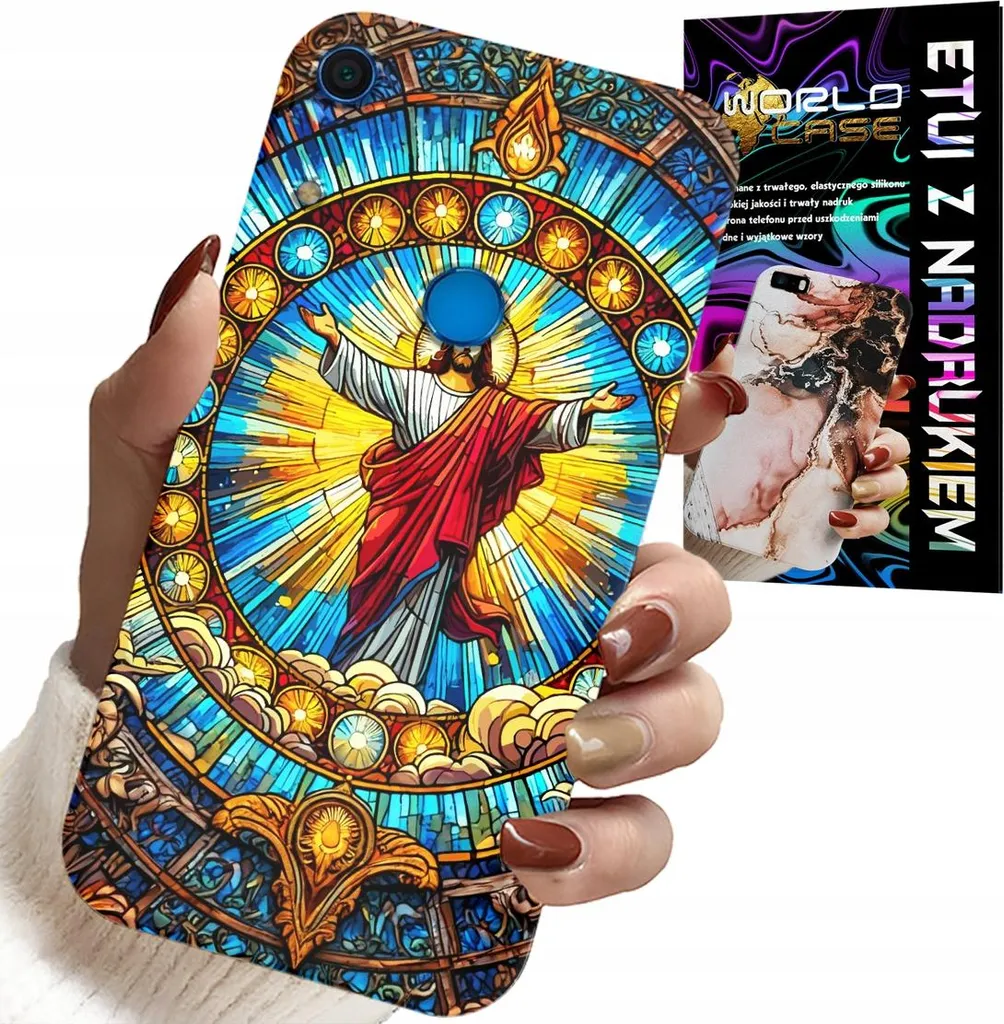 Custodia Per Huawei Y6S - Gesù Cristianesimo Religione + Vetro