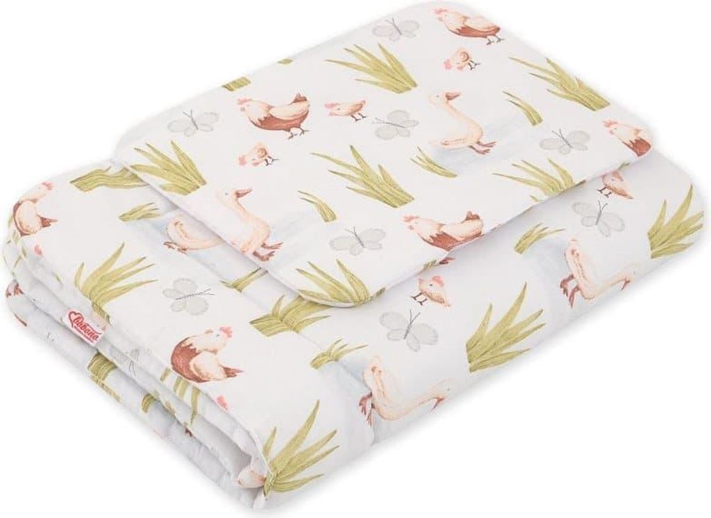 2-teiliges Babybett-Set – Neugeborenen-Set – atmungsaktive und sichere Baumwolle