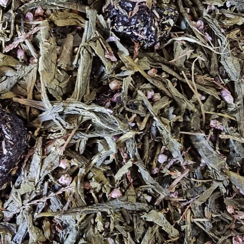 Süßkirsche Grüner Tee Naturideen 100g