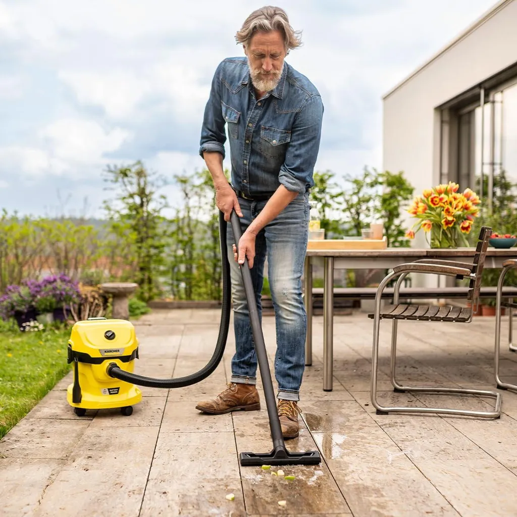 Kärcher WD 2-18 Cordless - Aspiratore Solidi e Liquidi Professional - 20
