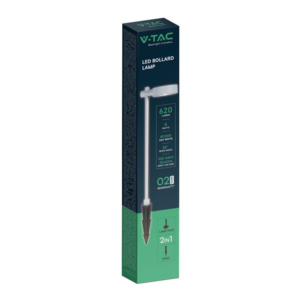 LED Steckleuchte, Alu, weiß, H 102,5 cm