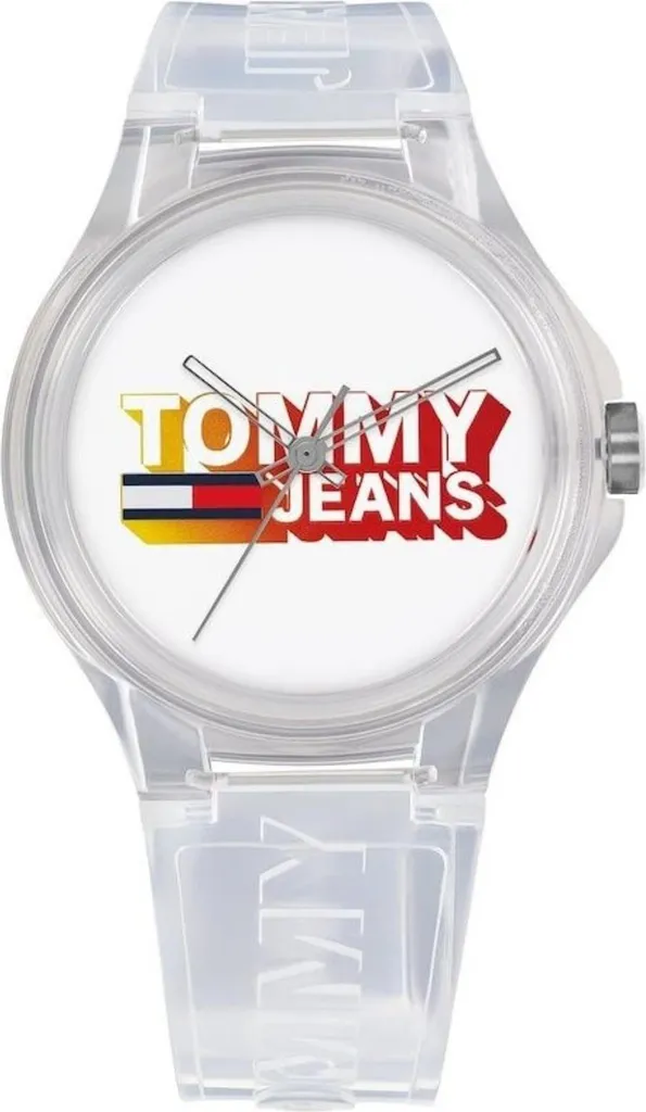 Montre analogique blanche Tommy Hilfiger 1720027 en silicone