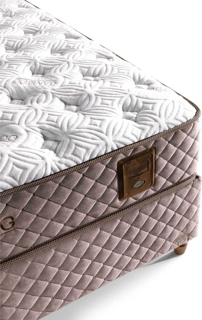 Bambi Bamboo Sleep Boxspringbett-Set 180/200 H3 Matratze