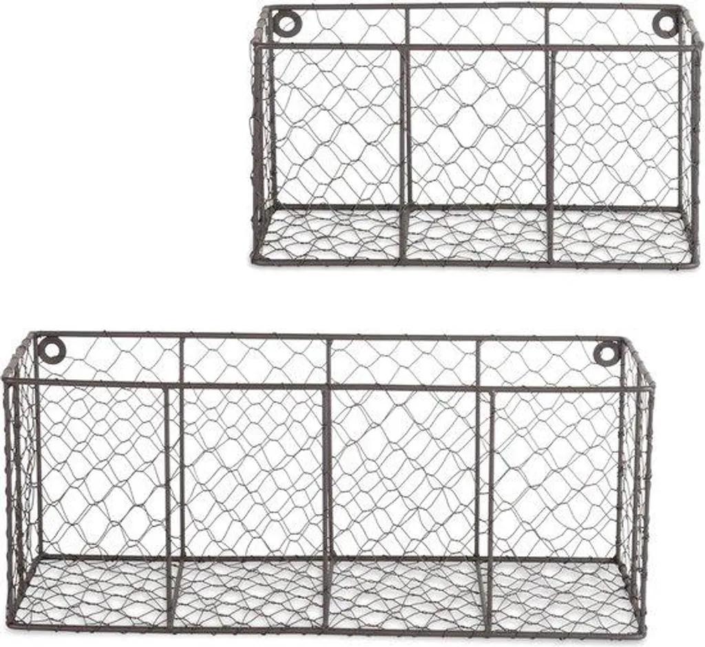 Optimisez votre Cuisine : Panier Mural Bronze contre l'Encombrement