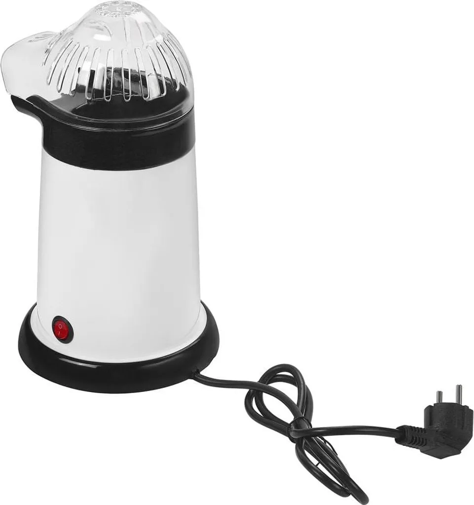 Machine à Popcorn pour Soirée Cinéma - Appareil 1300W Blanc de Table - 10