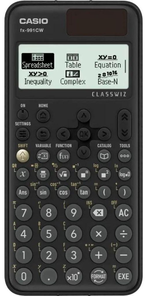 Casio FX-991CW, Tasche, Wissenschaftlicher Taschenrechner, Produktbild 