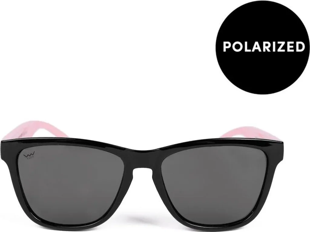 Lunettes soleil polarisées anti-éblouissement Vuch Alrik noir rose
