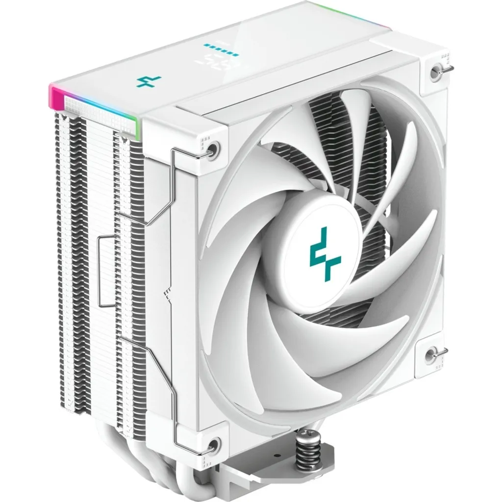 DeepCool AK400 Digital WH Bianco: Dissipatore CPU con Display Real-time