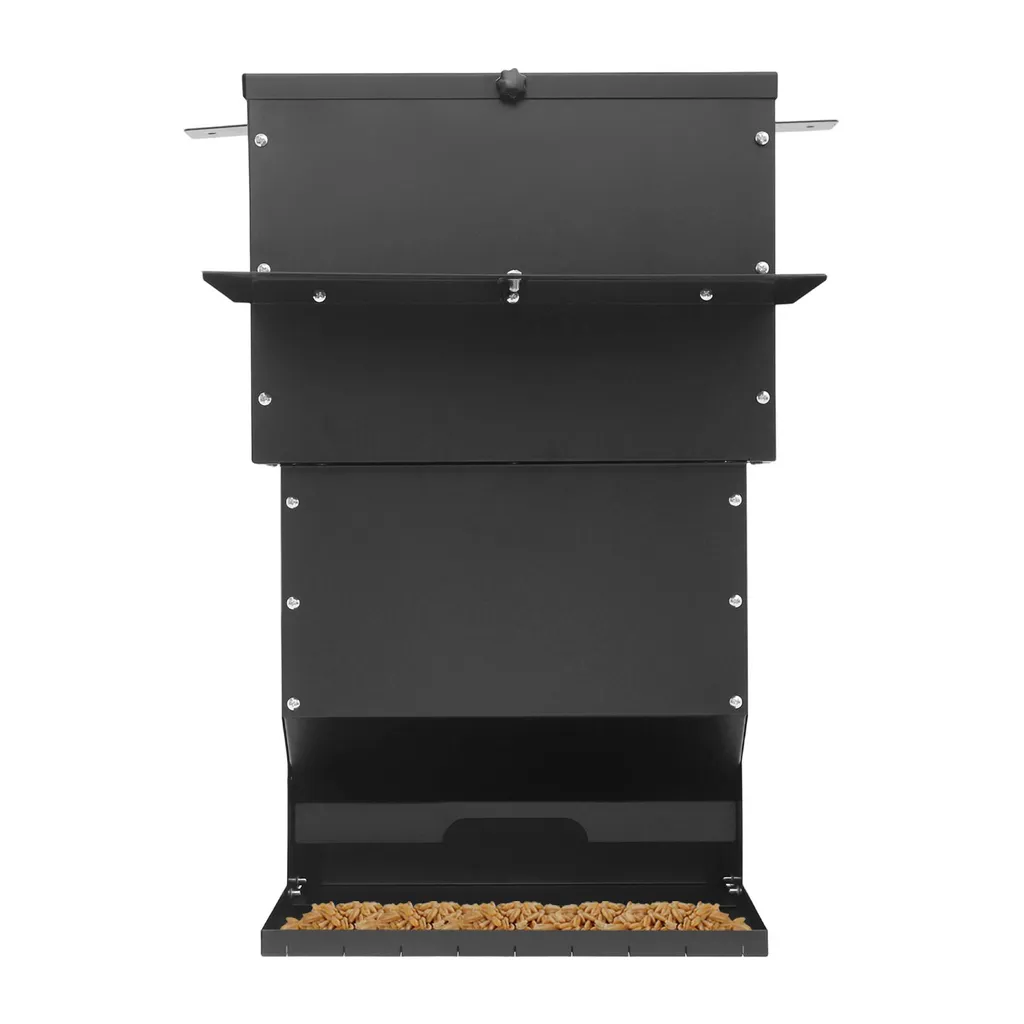 Distributeur de nourriture pour cerfs - Agrainage forêt et parc - Grand Noir
