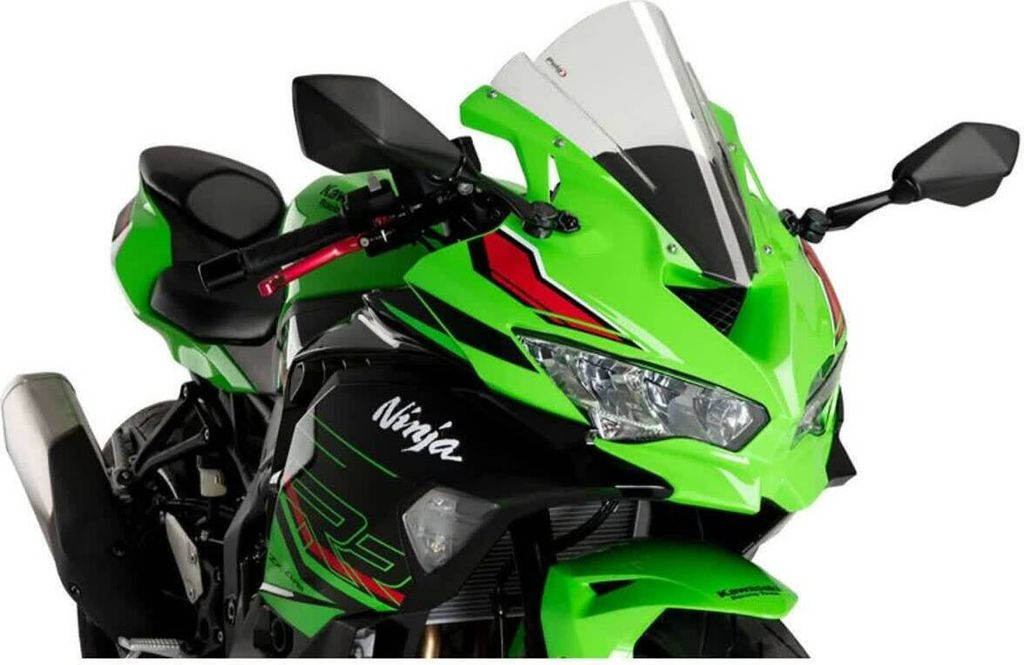PUIG 21767W Z-Racing Scheibe passend fuer KAWASAKI ZX-4R NINJA Transparent