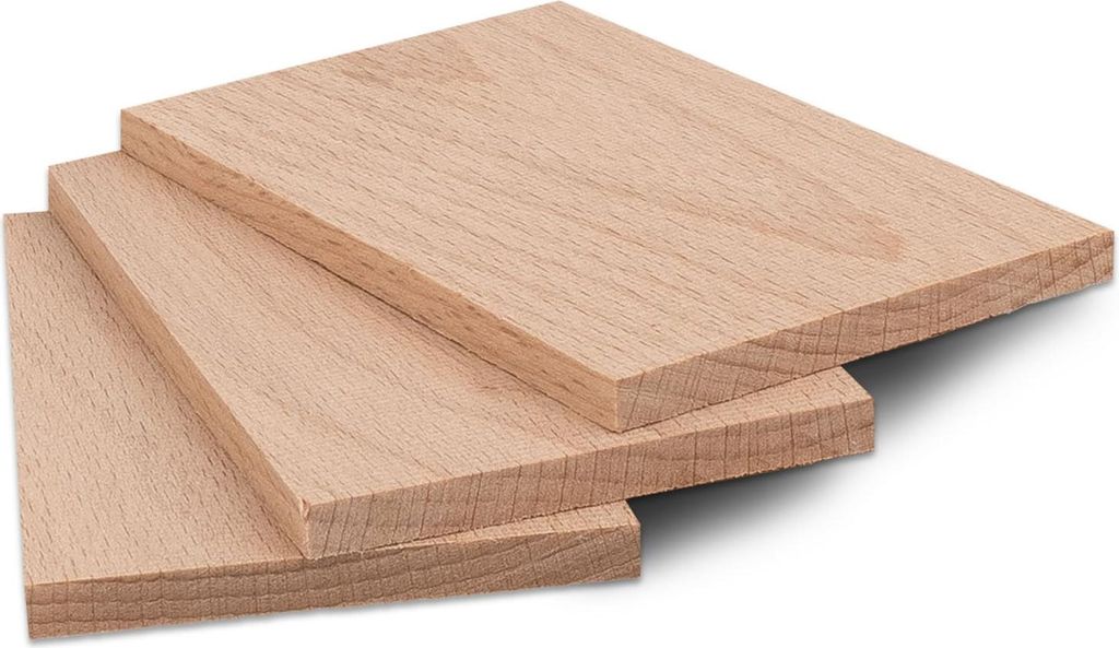 Metrie, Doska z masívneho dreva, 80 x 60 x 5 mm, buk, 1 ks Obrázok produktu 