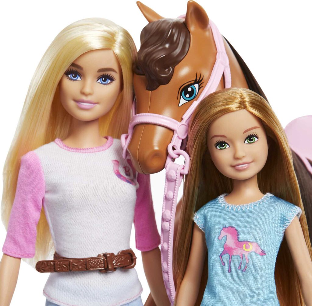 Barbie Jeżdżący zestaw do zabawy z Barbie i Stacie (GXD 65) Zdjęcie produktu 4