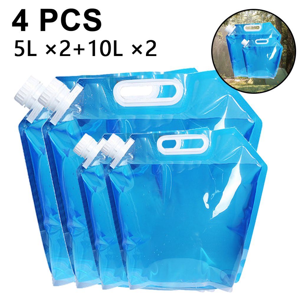 6 x 20 L blau Behälter Plastik Kanister Wasserbehälter Camping & Outdoor Box. 