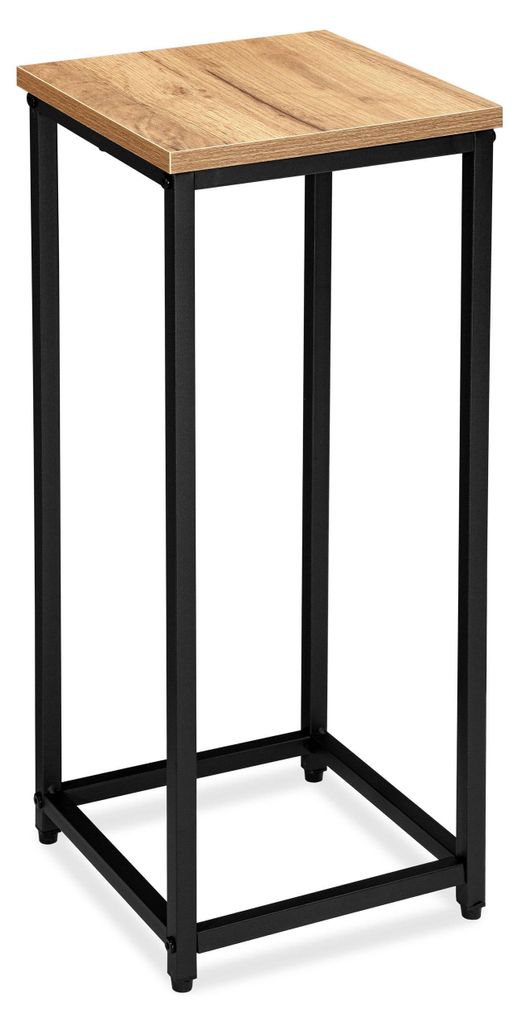Blumenständer Loft aus Metall – moderner Pflanzenhocker – Produktbild 