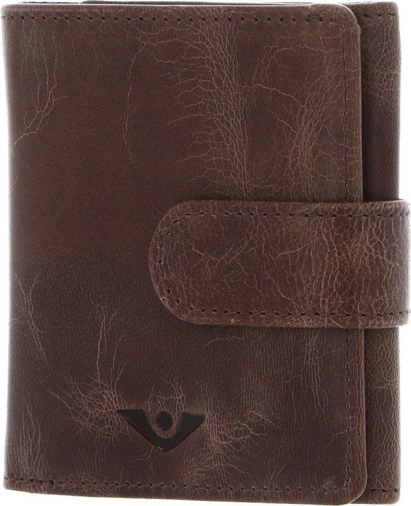 VOi Leder Geldbörse City Cowboy Zina Wallet Brown braun