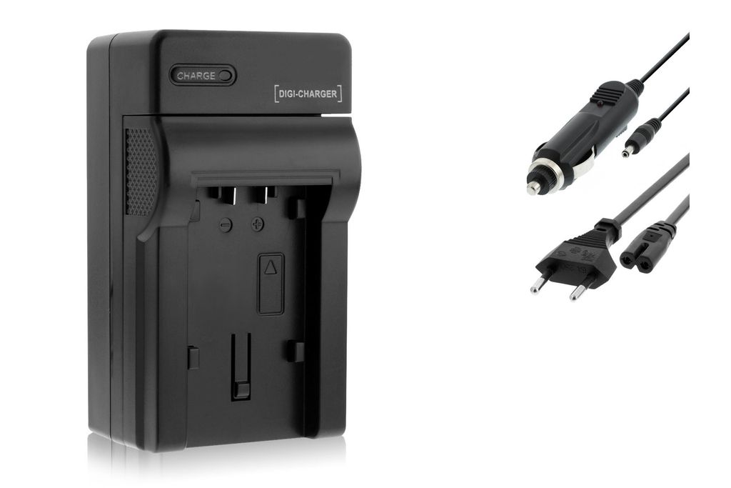 Ladegerät BLACK für Akku-Typ: Panasonic DMW-BMB9, DMW-BMB9E Produktbild 