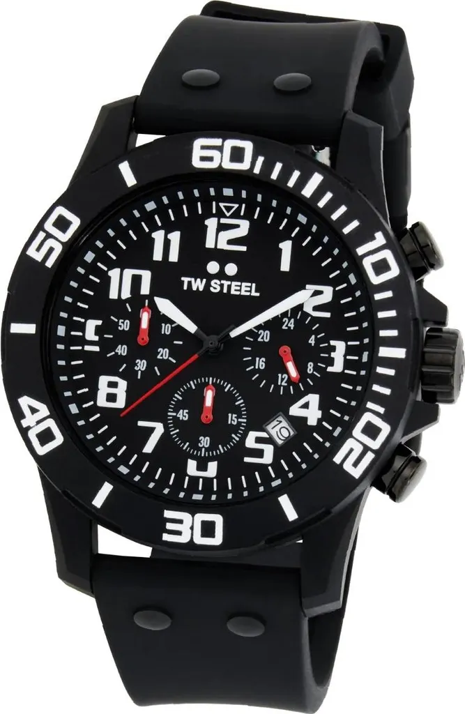 Montre TW Steel TWCA1 Quartz en Carbone Ultra Légère et Résistante