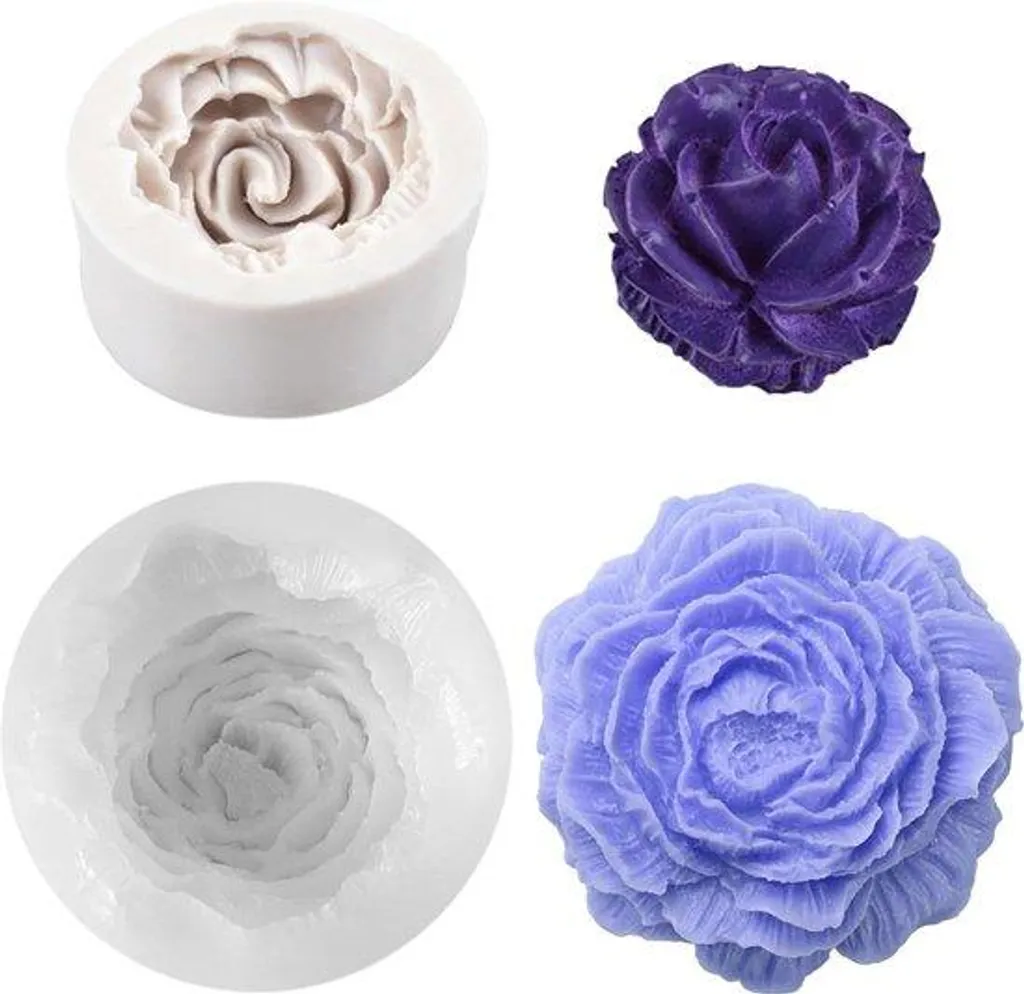 Moule Fleur Silicone : Démoulage Facile pour Réussir vos Bougies 3D