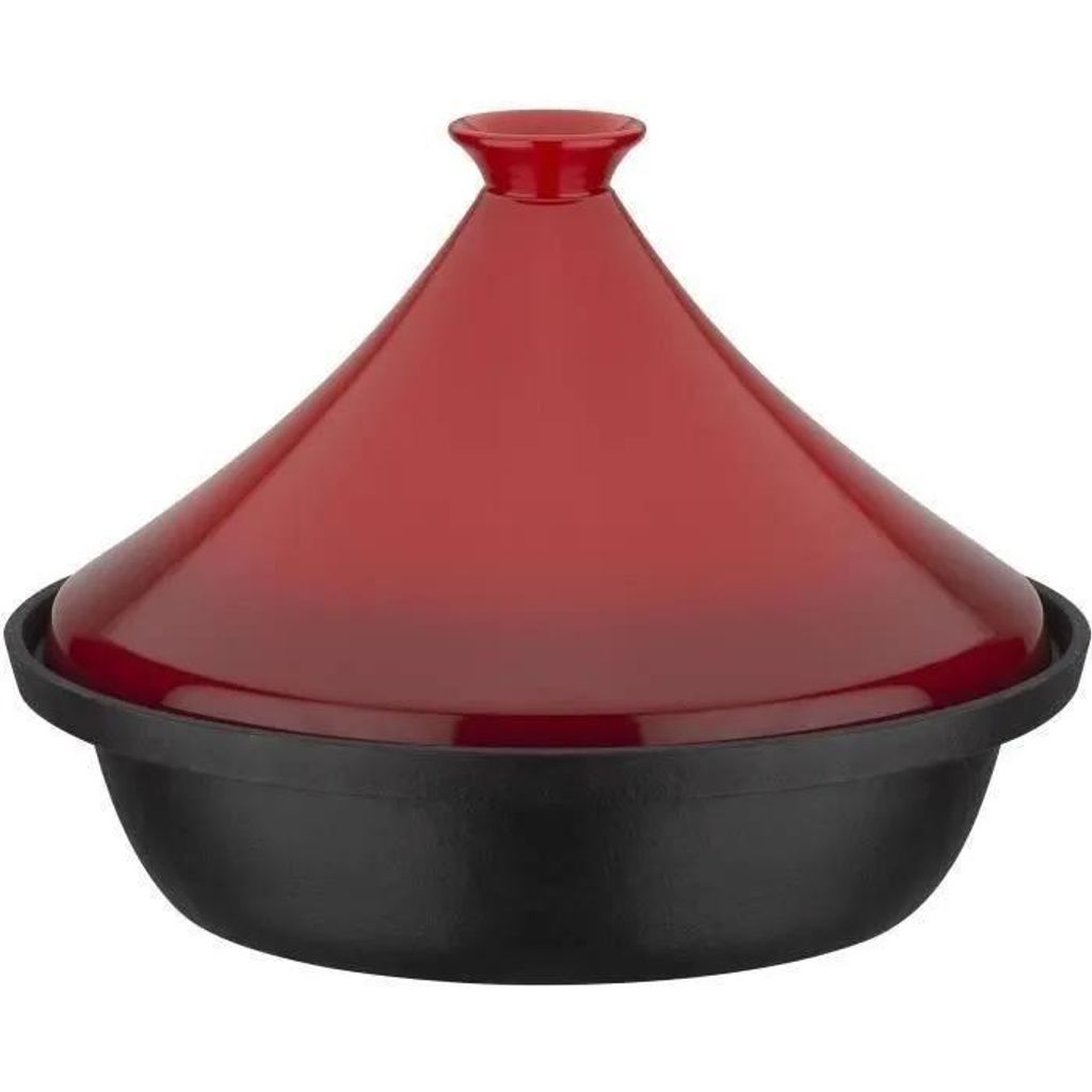 Tajine z masivní litiny - GSW - 30 x 22 cm - Keramické víko Obrázek produktu 