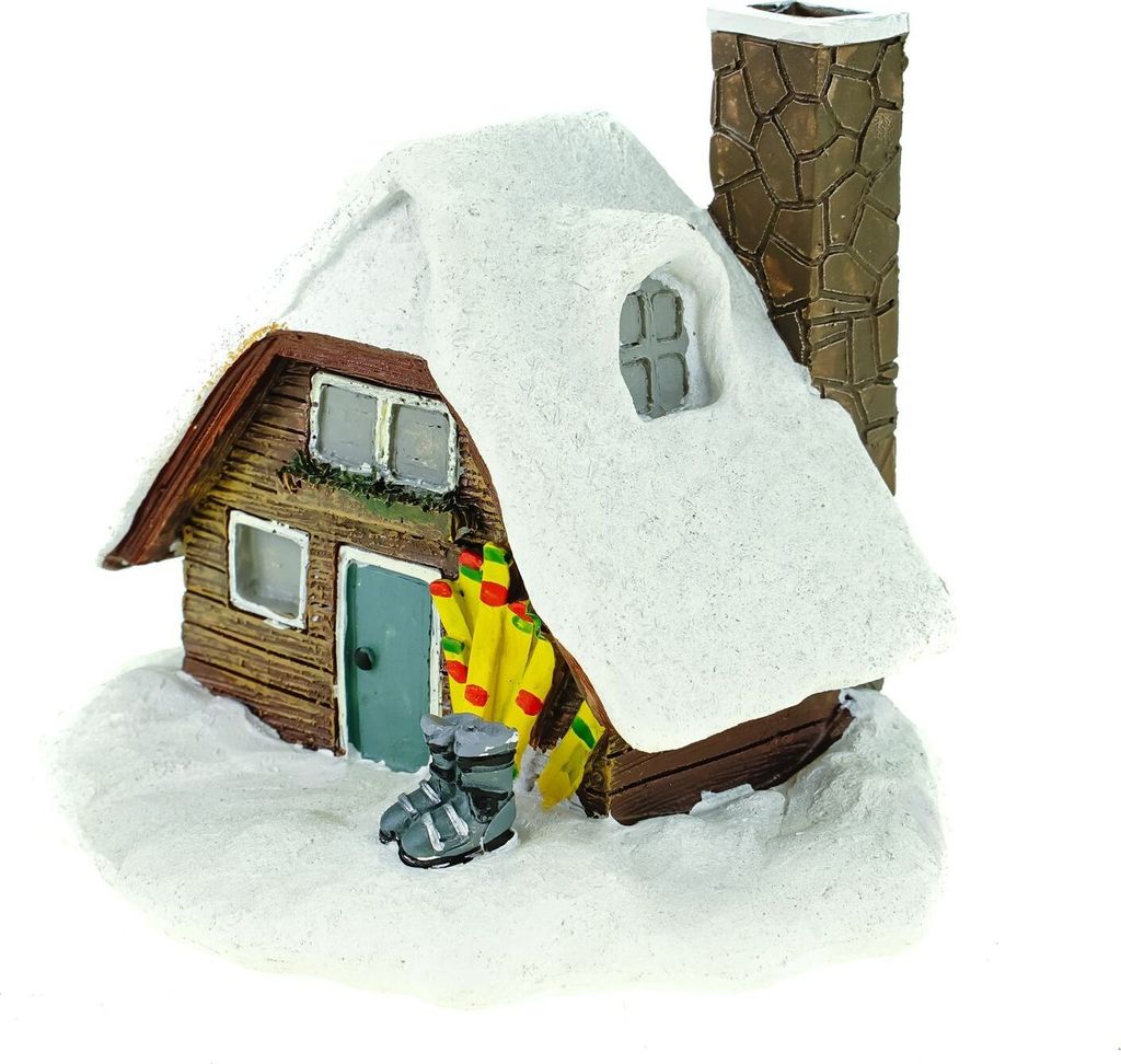 Funny Spardose - Wintersport "Skihütte" mit Produktbild 
