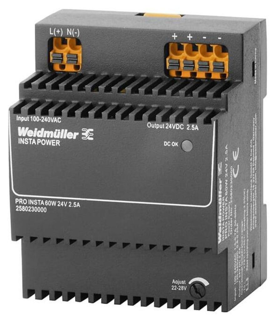 Weidmüller MaxGuard PRO INSTA 2.5A - Voeding Productafbeelding 