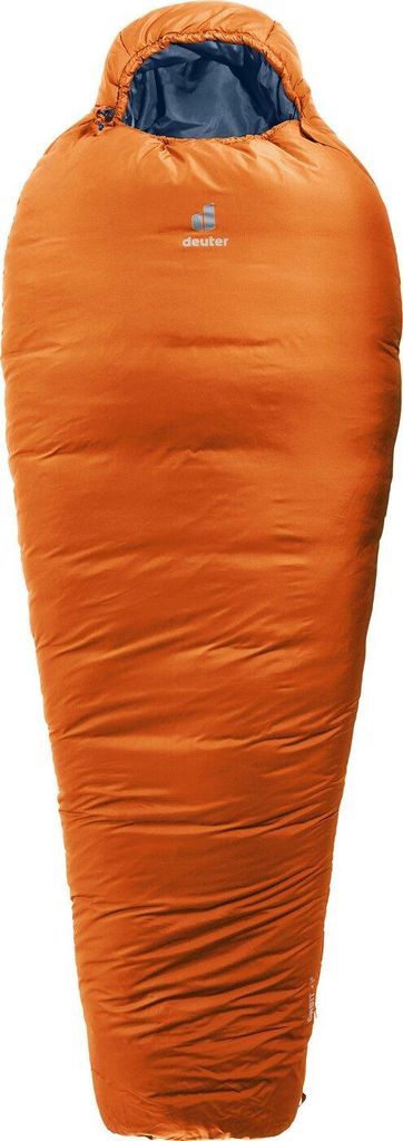 Deuter Orbit -5° Unisex Kunstfaserschlafsack Schlafsack Camping Zeltausrüstung chestnut/ink 0