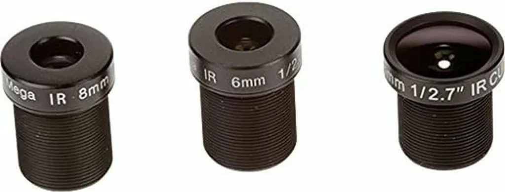 Axis Acc Lens M12 Haute Résolution Mégapixel - Lot de 6 Optiques Pro