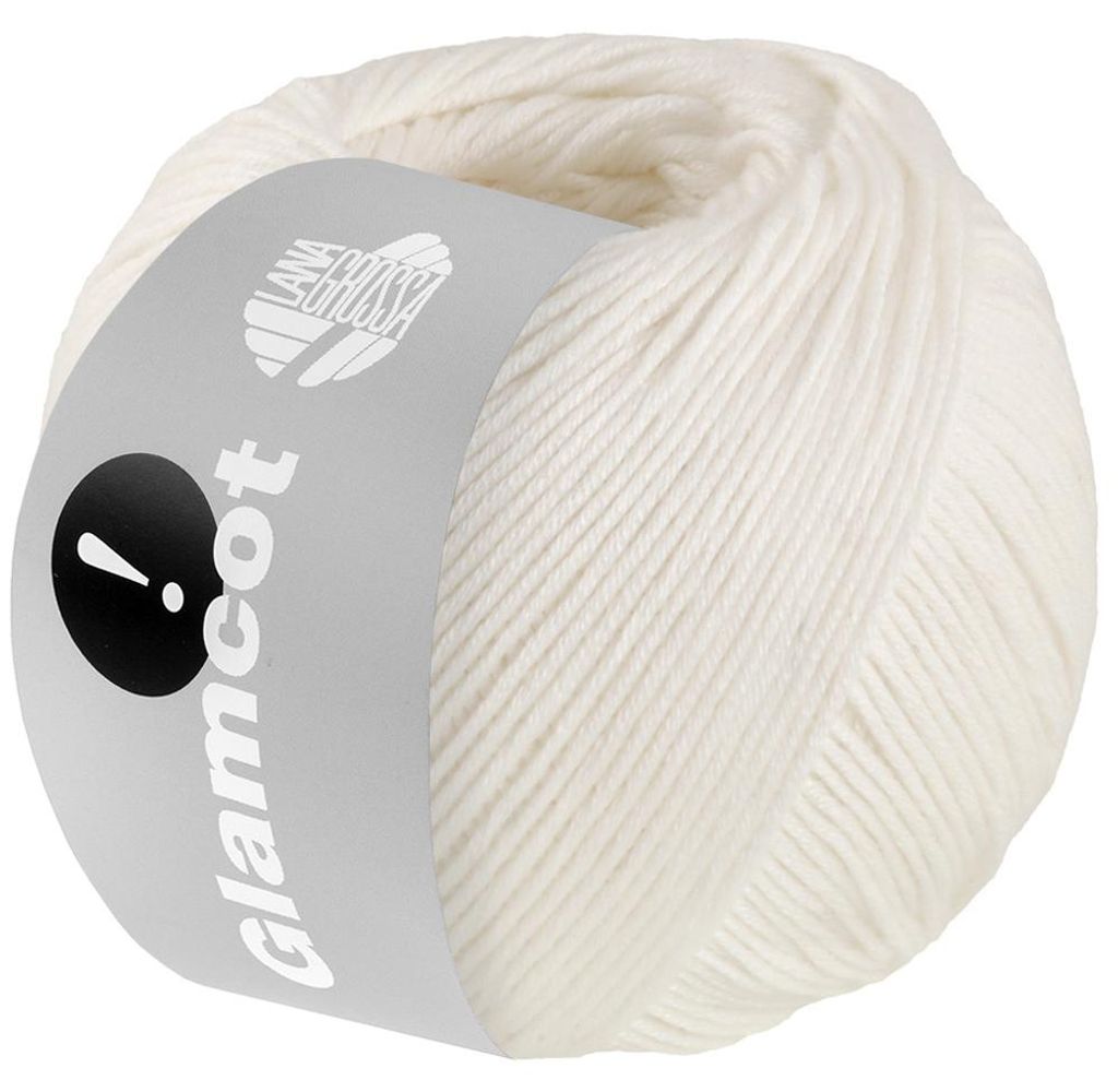 Lana Grossa - Glamcot 0002 creme Produktbild 