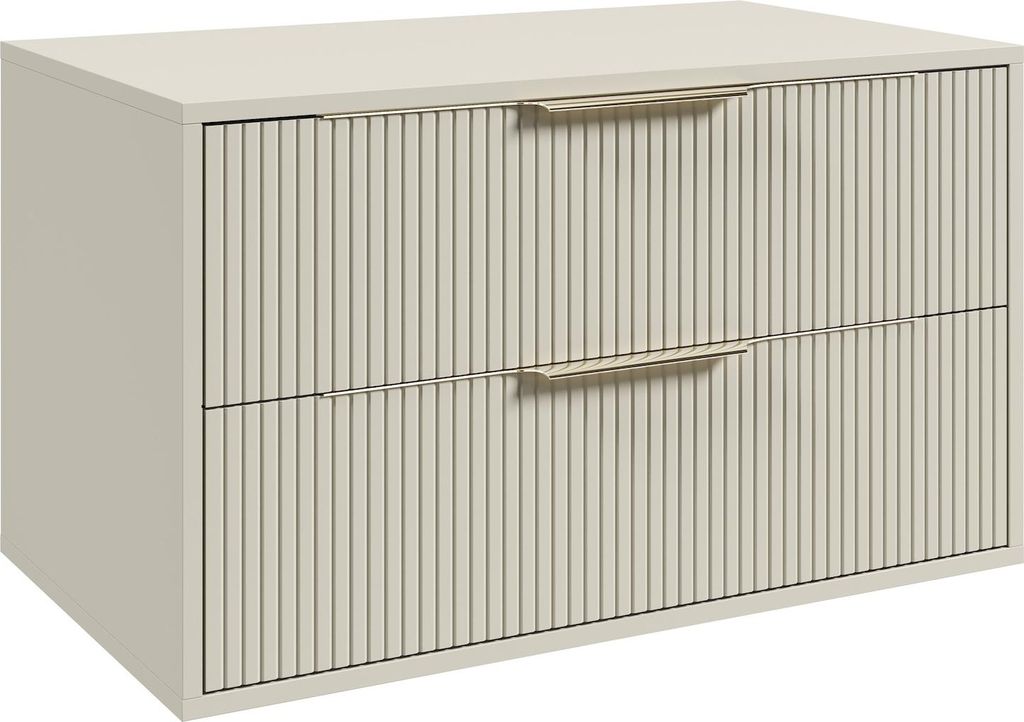 Badplaats Waschbeckenunterschrank Rimini 80 x 46 cm Produktbild 