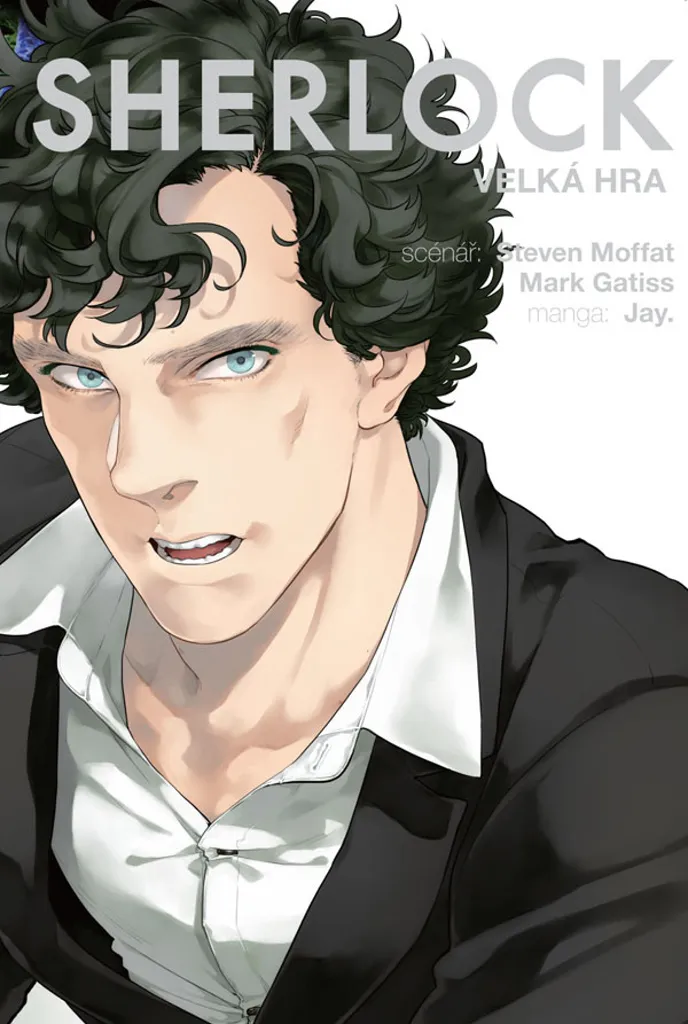 Livre Sherlock 3 Velká hra script TV Mark Gatiss pour collectionneur BD