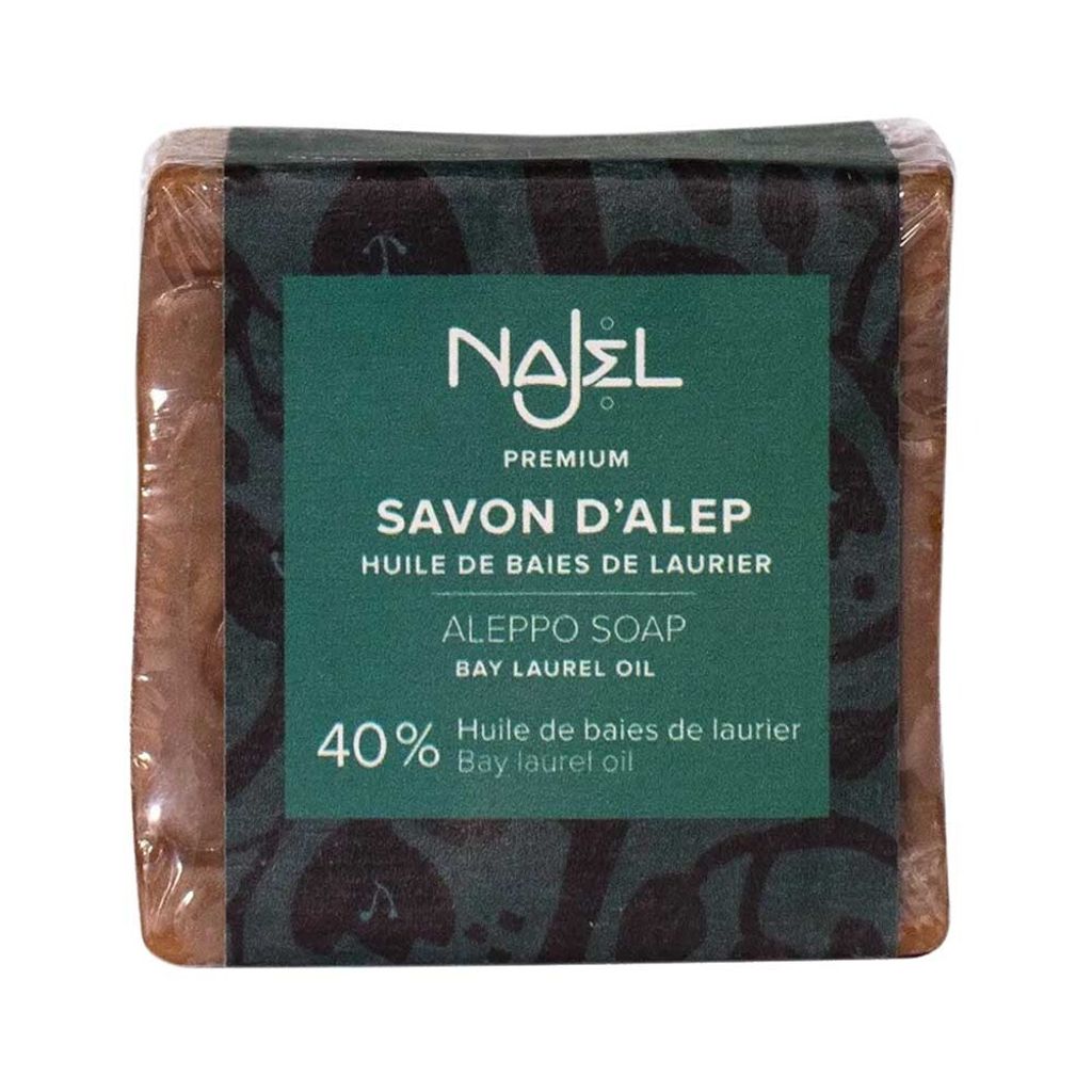 Najel Aleppo-Seife mit 40 % Lorbeeröl (185 g) Produktbild 