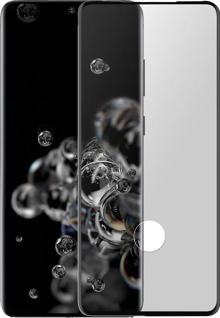 Avizar Vetro Galaxy S20 Ultra | Trasparente Curvo 3D Protezione Display
