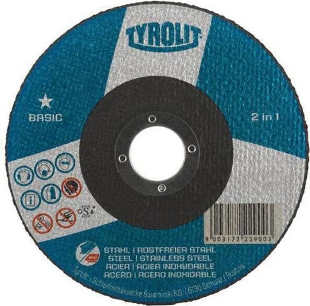 TYROLIT disque à tronçonner Basic 178mm extra épais pour meuleuse