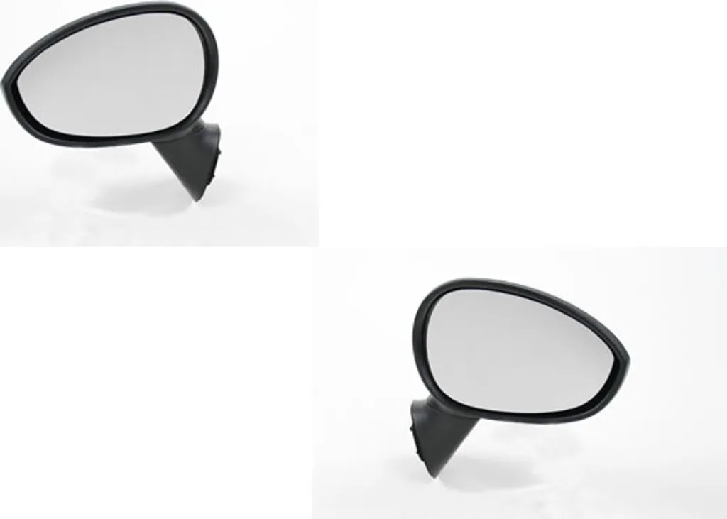 Rétroviseurs extérieurs Fiat 500 - Kit de remplacement gauche droit noir 312