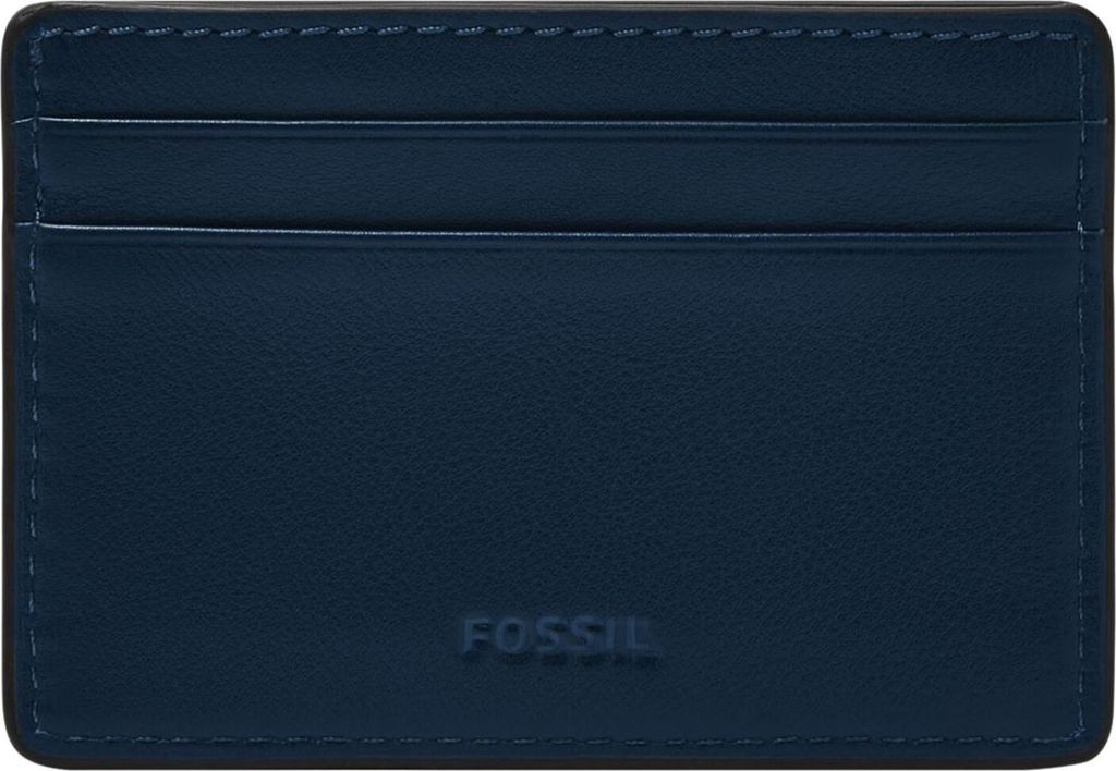 FOSSIL Kartenhalter Steven Card Case Midnight Blue Produktbild 