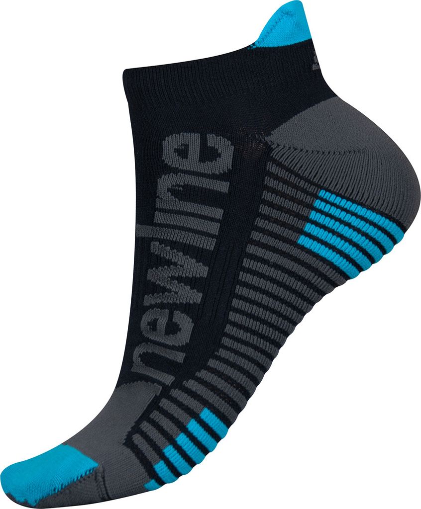 Hummel Tech Socklet kurze Laufsocken, anatomisch geformt, gepolstert, Schwarz, Größe 39/42