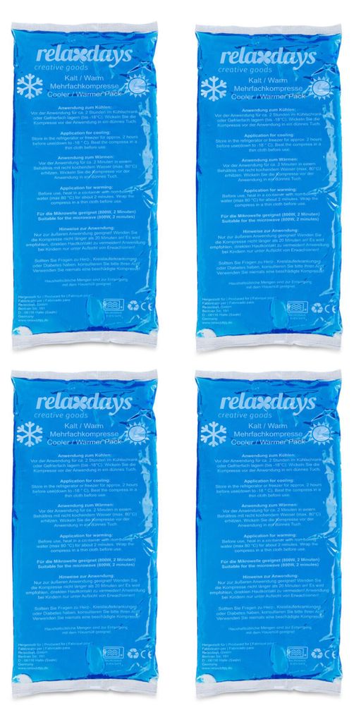 12 compresses réfrigérantes, compresses chaudes et froides, Image du produit 