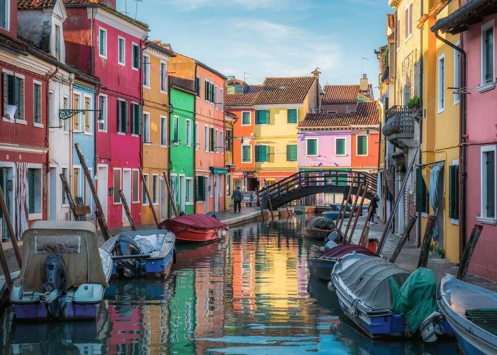 Ravensburger - 1000 Piece Puzzle - Burano. Italy - Adults & Immagine del prodotto 