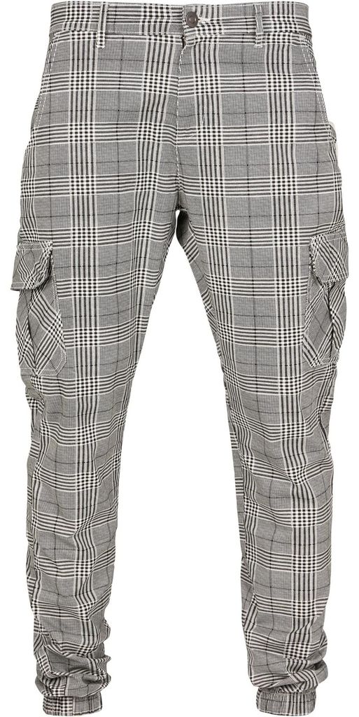 Urban Classics - Cargo Jogginghosen für Herren TN831 (XL) (Weiß/Schwarz)