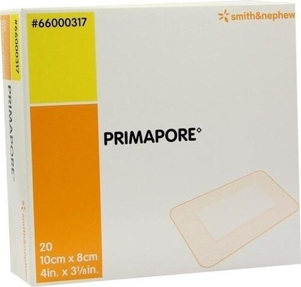 Primapore wondverband, steriel, 10 cm x 8 cm, artikelnummer Productafbeelding 