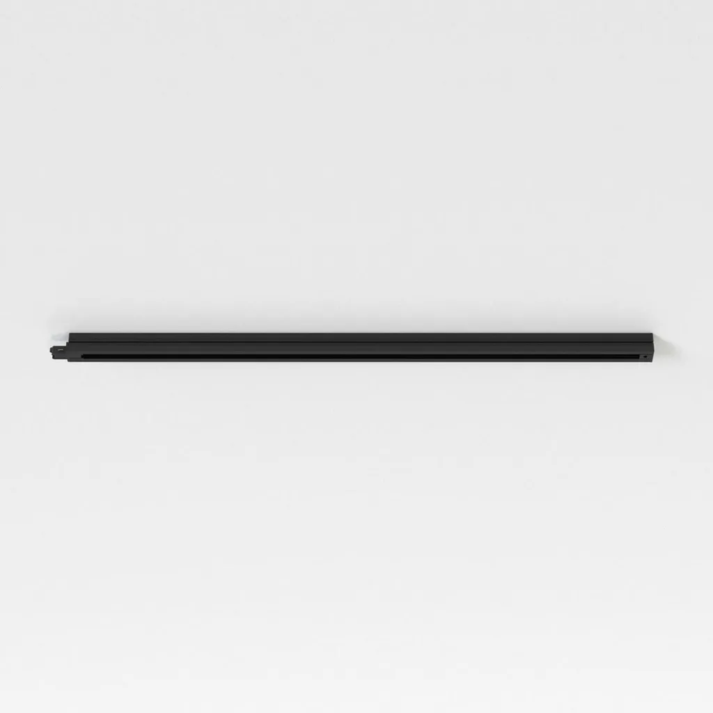 Éclairage sur rail ASTRO 1F Noir 1m : Solution pour salon et cuisine
