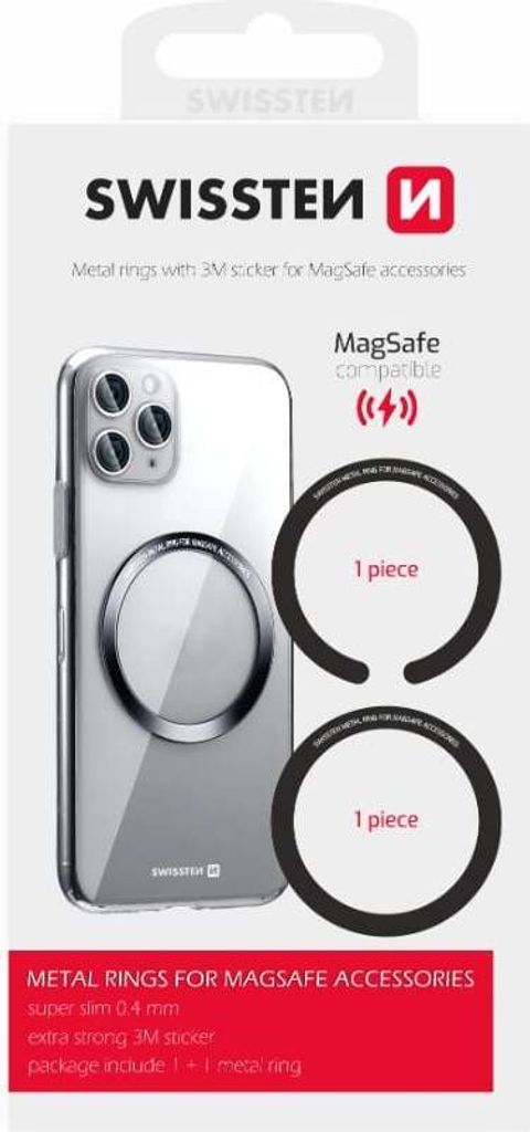 Swissten Magsafe Universāla Metāla plāksne 88801408 Obrázek produktu 