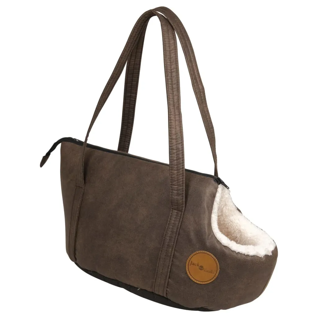 Borsa Jack and Vanilla Classy M Bark Brown | Trasporto Cani e Gatti Luxury
